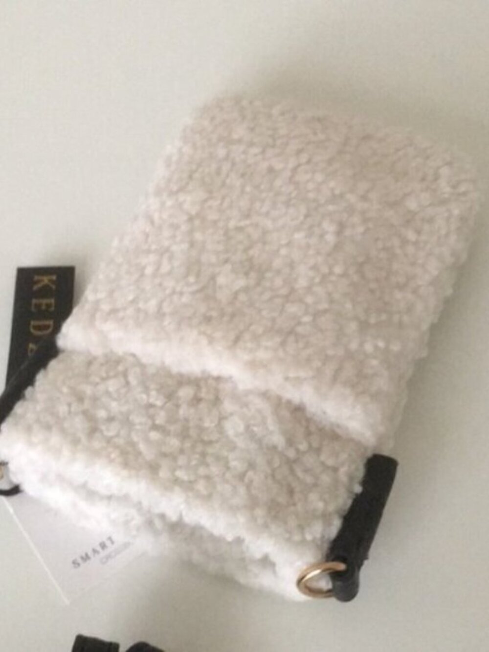 Kedzie Sherpa Cell Phone Crossbody Bag - Picture 7 of 16